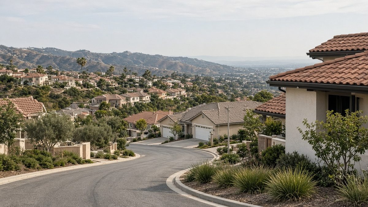 The South Orange County hills served by Aliso Viejo Plumbing Pros