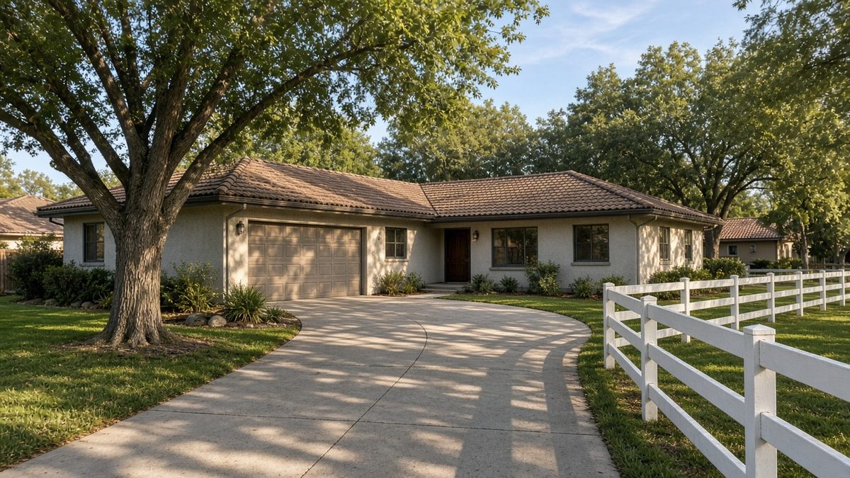 A ranch-style home on a large lot in Laguna Hills