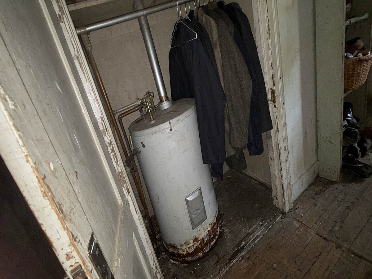 Before: Forty-One Steps: Tankless Conversion in Bluebird Canyon, Laguna Beach